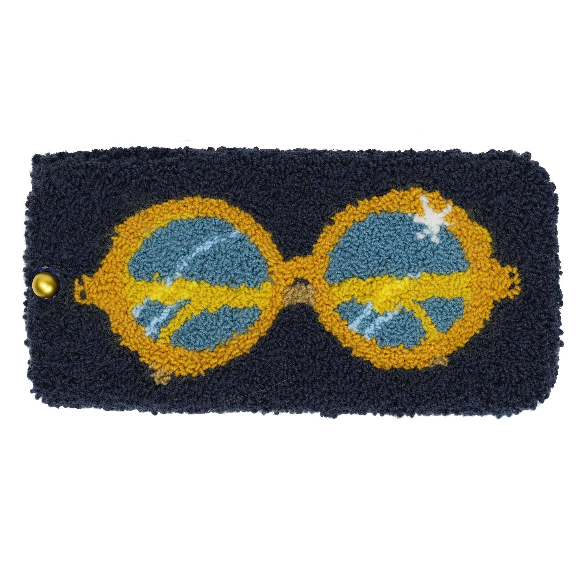 Jonathan Adler x Michaels Round Glasses Punch Needle Case Kit